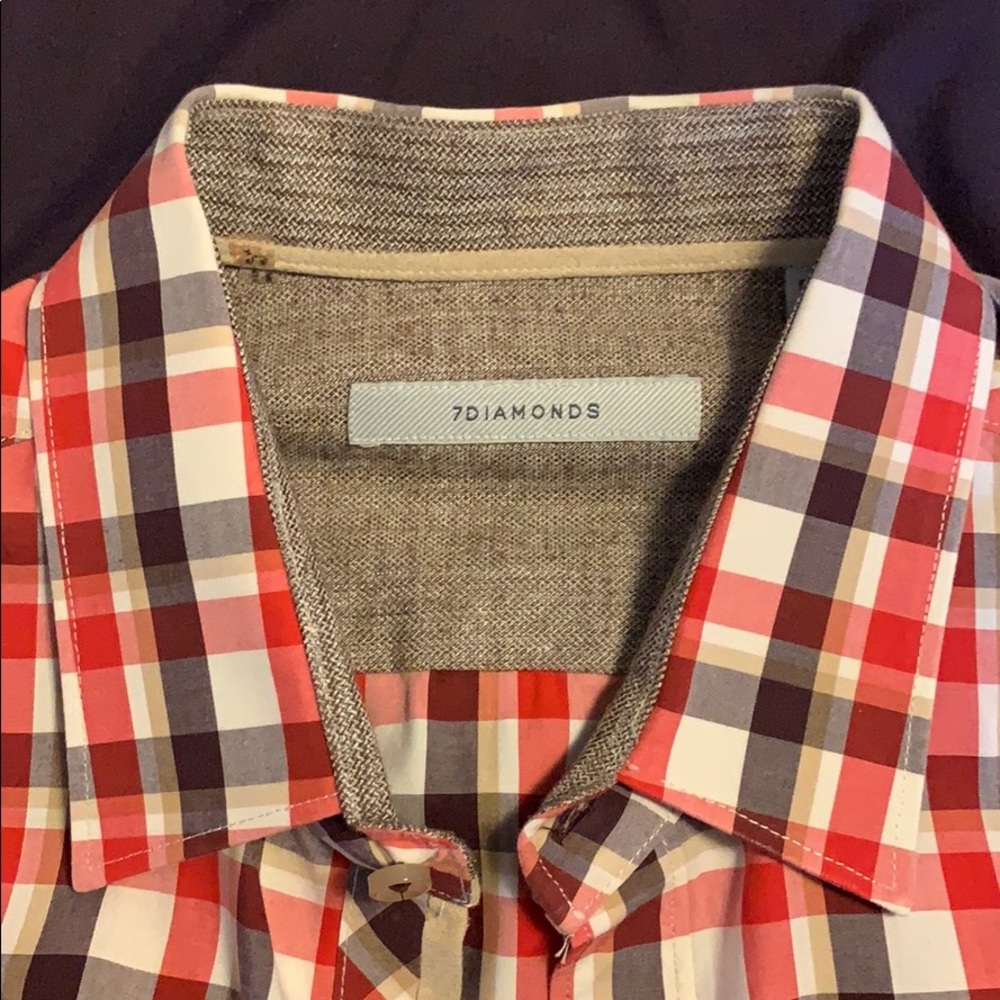 7 Diamonds Long Sleeve Button Down - Picture 5 of 7